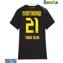 Borussia Dortmund Fabio Silva #21 Gostujuci Dres za Ženska 2026-27 Kratak Rukav